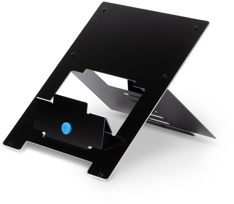 Laptopstandaard R-Go Tools Riser Flexible zwart-4
