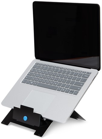 Laptopstandaard R-Go Tools Riser Flexible zwart-5