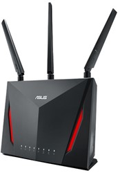 ASUS RT-AC2900 draadloze router Gigabit Ethernet Dual-band (2.4 GHz / 5 GHz) Zwart