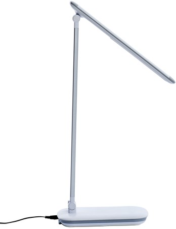 Bureaulamp MAUL Jazzy LED voet dimbaar + usbpoort wit-4