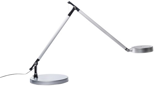 Bureaulamp MAUL Grace LED voet dimbaar colour vario zilver-4