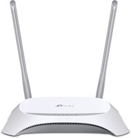 TP-LINK TL-MR3420 draadloze router Fast Ethernet Single-band (2.4 GHz) Zwart, Wit