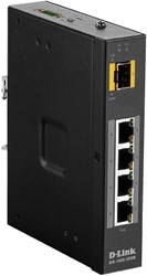 D-Link DIS-100G-5PSW Unmanaged L2 Gigabit Ethernet (10/100/1000) Power over Ethernet (PoE) Zwart