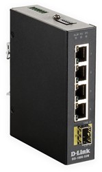 D-Link DIS-100G-5SW Unmanaged L2 Gigabit Ethernet (10/100/1000) Zwart