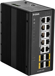 D-Link DIS-300G-14PSW Managed L2 Gigabit Ethernet (10/100/1000) Power over Ethernet (PoE) Zwart