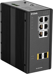D-Link DIS-300G-8PSW Managed L2 Gigabit Ethernet (10/100/1000) Power over Ethernet (PoE) Zwart