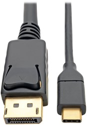 Tripp Lite U444-006-DP USB grafische adapter 3840 x 2160 Pixels Zwart