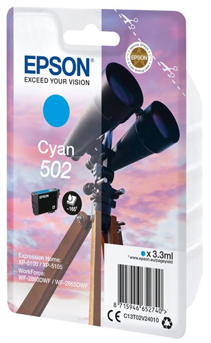 Epson Singlepack Cyan 502 Ink-3