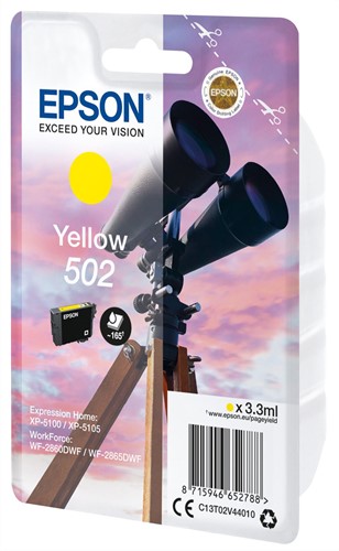 Epson Singlepack Yellow 502 Ink-3
