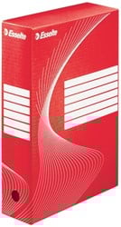 Archiefdoos Esselte Boxycolor  80mm 352x250mm rood