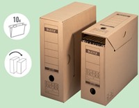 Archiefdoos met deksel Leitz Premium 120x275x325mm natuurbruin-16