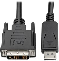 Tripp Lite P581-003 video kabel adapter 0,9 m DisplayPort DVI-D Zwart