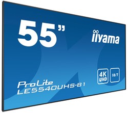 iiyama LE5540UHS-B1 beeldkrant 138,7 cm (54.6") LED 4K Ultra HD Zwart Android