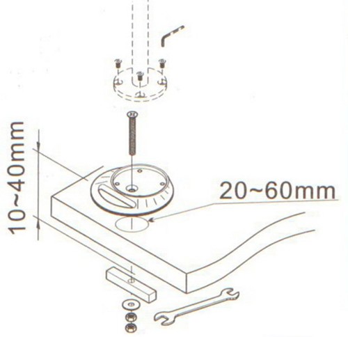 Neomounts by Newstar bureaudoorvoer-2