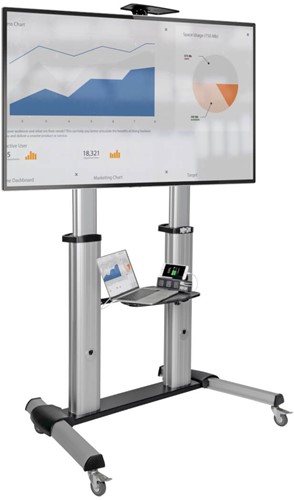 Tripp Lite DMCS60100XX bevestiging voor signage-beeldschermen 2,54 m (100") Zwart, Zilver-3