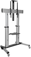 Tripp Lite DMCS60100XX bevestiging voor signage-beeldschermen 2,54 m (100") Zwart, Zilver