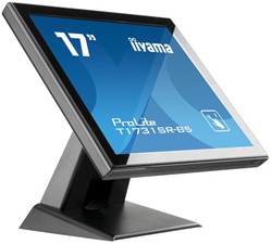 iiyama ProLite T1731SR-B5 touch screen-monitor 43,2 cm (17") 1280 x 1024 Pixels Single-touch Zwart