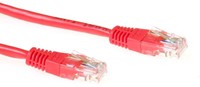 ACT Rode 1 meter UTP CAT6 patchkabel met RJ45 connectoren