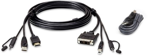 Aten 1.8M USB HDMI naar DVI-D Veilige KVM Kabelpakket