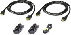 Aten 1.8M USB HDMI Dubbel Beeldscherm Veilige KVM Kabelpakket