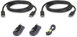 Aten 1.8M USB DisplayPort Dubbel Beeldscherm Veilige KVM Kabelpakket
