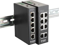 D-Link DIS-100E-5W netwerk-switch Unmanaged L2 Fast Ethernet (10/100) Zwart-2