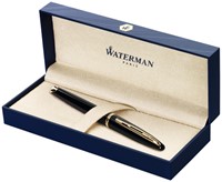 Vulpen Waterman Carene Sea black lacquer GT medium-1