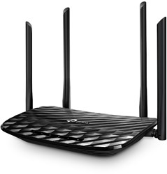 TP-LINK Archer C6 draadloze router Dual-band (2.4 GHz / 5 GHz) Zwart