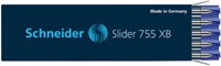 Balpenvulling Schneider 755 Slider Jumbo extra breed blauw-2