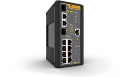 Allied Telesis AT-IS230-10GP-80 Managed L2 Gigabit Ethernet (10/100/1000) Power over Ethernet (PoE) Zwart