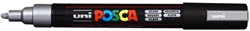 Verfstift Posca M zilver