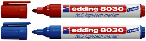 Viltstift edding 8030 NLS high-tech 1.5-3mm rood-2