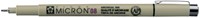 Fineliner Sakura Pigma Micron 08 0.5mm zwart-2