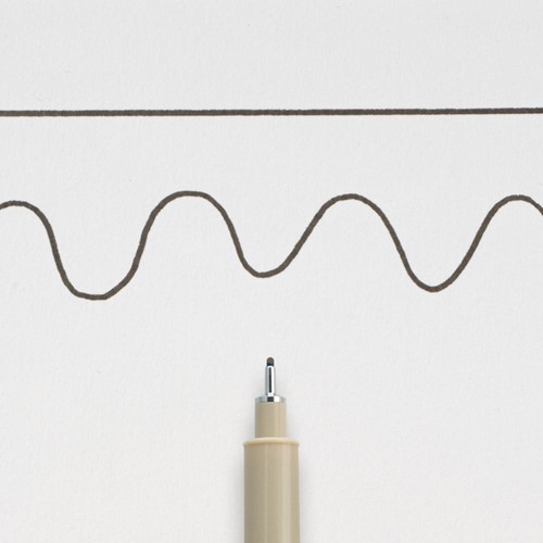 Fineliner Sakura Pigma Micron 08 0.5mm zwart-3