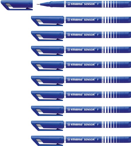 Fineliner STABILO Sensor 189/41 fijn blauw-3