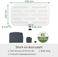 Bureau ophangbord Leitz Ergo klein-5