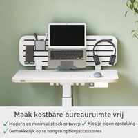 Bureau ophangbord Leitz Ergo met laptophouder-3