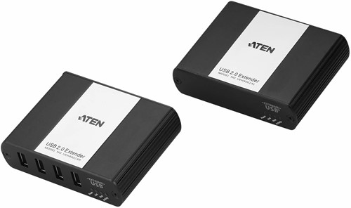 ATEN 4-poorts USB 2.0 Cat 5 Verlenger