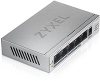 Zyxel GS1005HP Unmanaged Gigabit Ethernet (10/100/1000) Power over Ethernet (PoE) Zilver-3