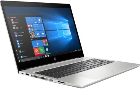 HP ProBook 450 G6 Zilver Notebook 39,6 cm (15.6") 1920 x 1080 Pixels 2,1 GHz Intel® 8ste generatie Core™ i3 i3-8145U-2