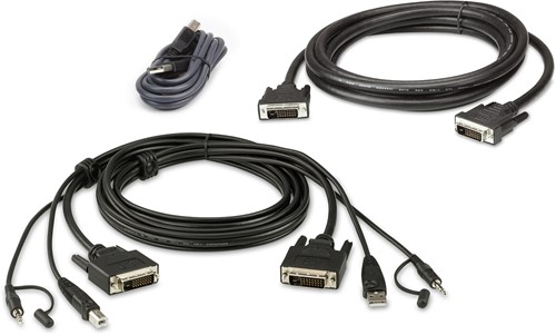 Aten 3M USB DVI-D Dubbelvoudige Link Dubbel Beeldscherm Veilige KVM Kabelpakket