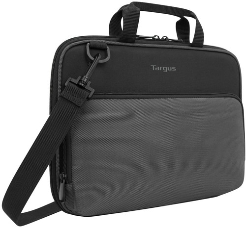 Targus TED006GL notebooktas 29,5 cm (11.6") Aktetas/klassieke tas Zwart, Grijs