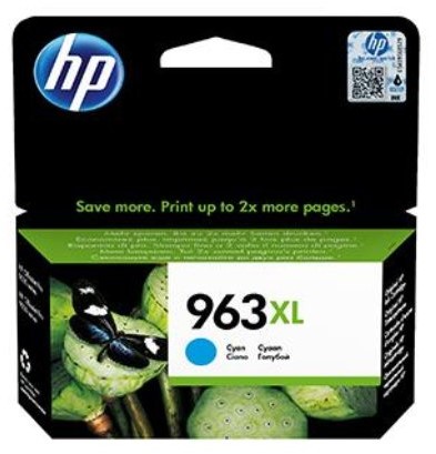 HP 963XL originele high-capacity cyaan inktcartridge