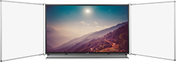 Legamaster VERSATILE e-Screen LS side panel 75inch V30 2pcs