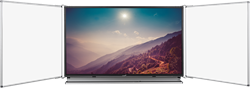 Legamaster VERSATILE e-Screen ES side panel 86inch V30 2pcs