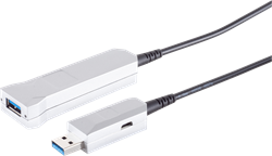 Legamaster optische USB-A verlengkabel USB 3.0 5Gbps 15m