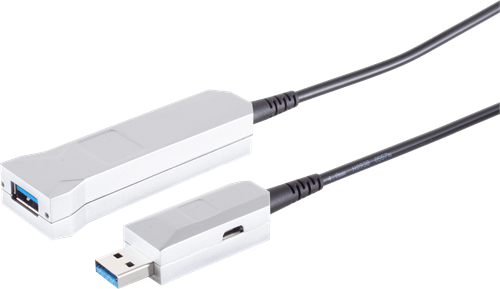 Legamaster optische USB-A verlengkabel USB 3.0 5Gbps 15m