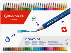 Kleurpotloden Caran d'Ache Fancolor 30stuks assorti