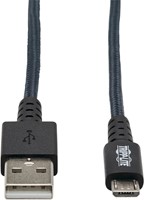 Tripp Lite U050-006-GY-MAX USB-kabel 1,8 m USB 2.0 USB A Micro-USB B Grijs