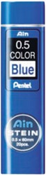Potloodstift Pentel 0.5mm blauw per koker